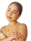 Abena Gold Chain Caramel Set - Bonic ZegridAbena Gold Chain Caramel SetBonic Zegrid