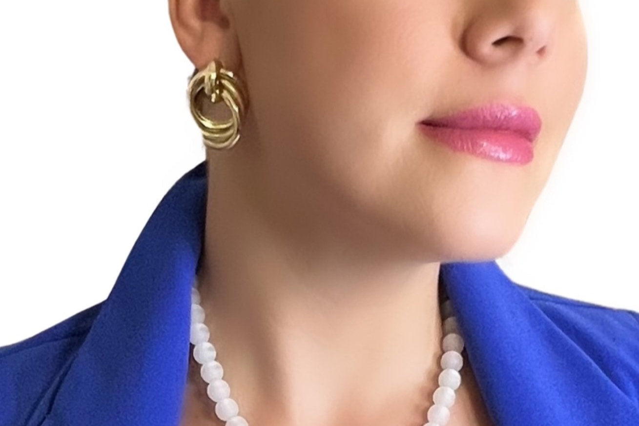 Ginnette Gold Earring - Bonic ZegridGinnette Gold EarringBonic Zegrid