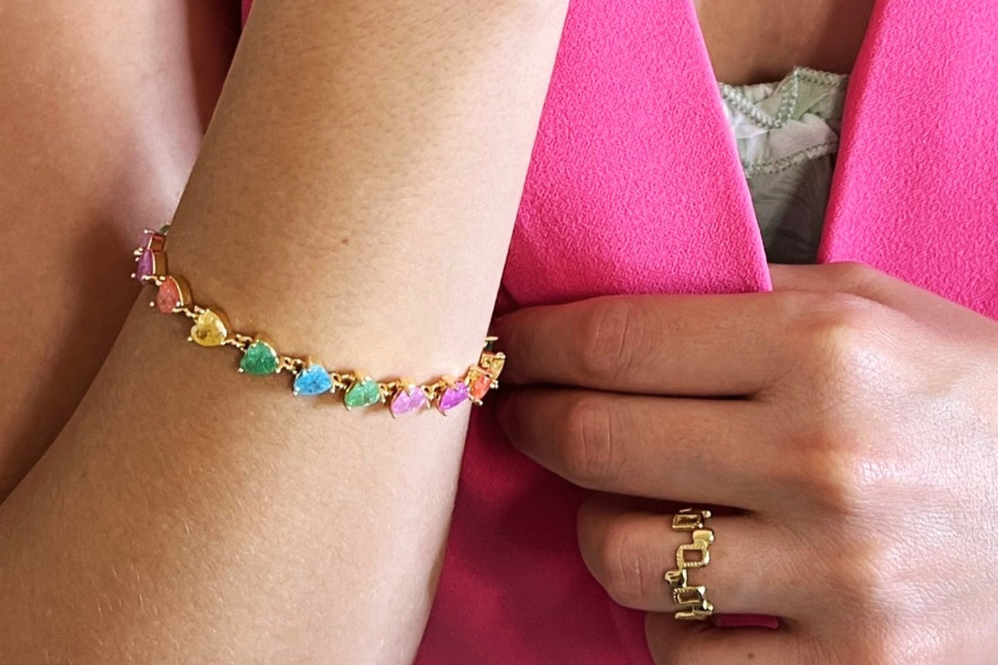 Heart Bliss Colors Bracelet - Bonic ZegridHeart Bliss Colors BraceletbraceletsBonic Zegrid