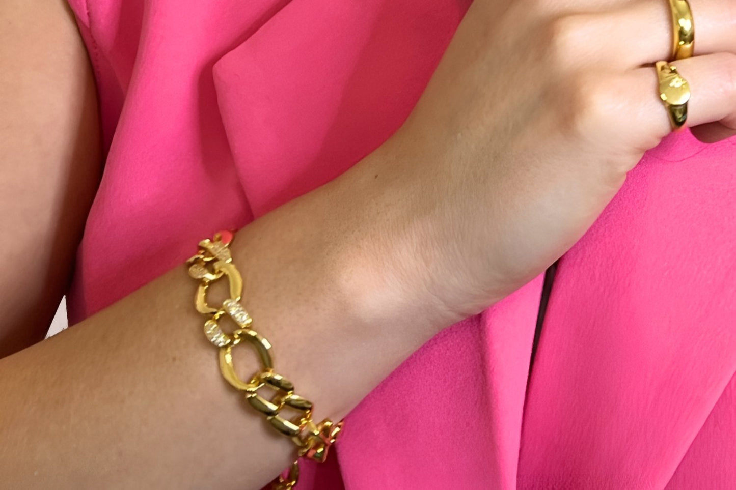 Andina Gold link Bracelet - Bonic ZegridAndina Gold link BraceletBonic Zegrid