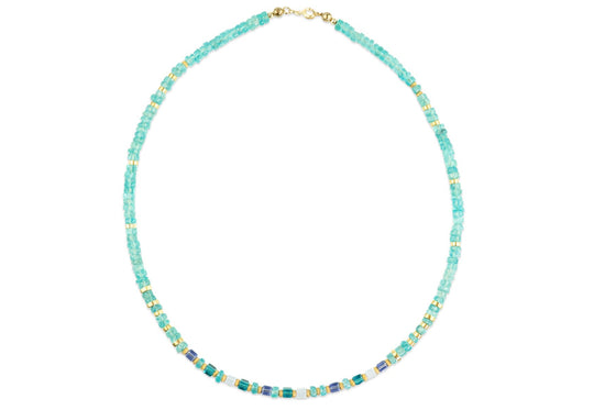 Oceans Aqua Apatite Handmade Necklace - Bonic ZegridOceans Aqua Apatite Handmade NecklacenecklacesBonic Zegrid