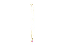  Bliss Pink Round Pendant - Gold Chain - Bonic ZegridBliss Pink Round Pendant - Gold ChainchainsBonic Zegrid