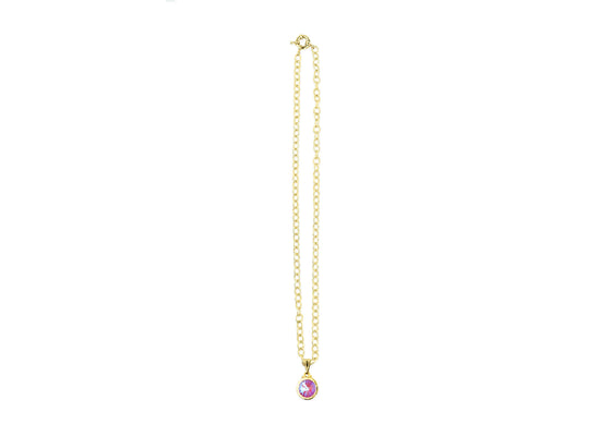 Magenta Crystal Handmade Chain - Bonic ZegridMagenta Crystal Handmade ChainchainsBonic Zegrid