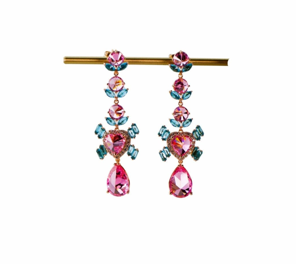 Luzze Crystal Earrings - Bonic ZegridLuzze Crystal EarringsearringsBonic Zegrid