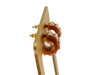 Atina Hoop In Dotted Pearls