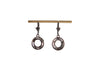 Moon Austrian Black Earrings
