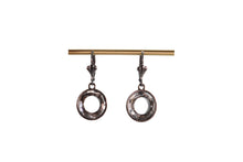 Moon Austrian Black Earrings