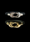 Infinity Gold and Black Bracelet - Bonic ZegridInfinity Gold and Black BraceletbraceletsBonic Zegrid