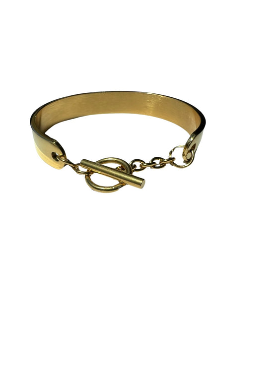 Cady Gold & Silver plated Bangle - Bonic ZegridCady Gold & Silver plated BangleBonic Zegrid