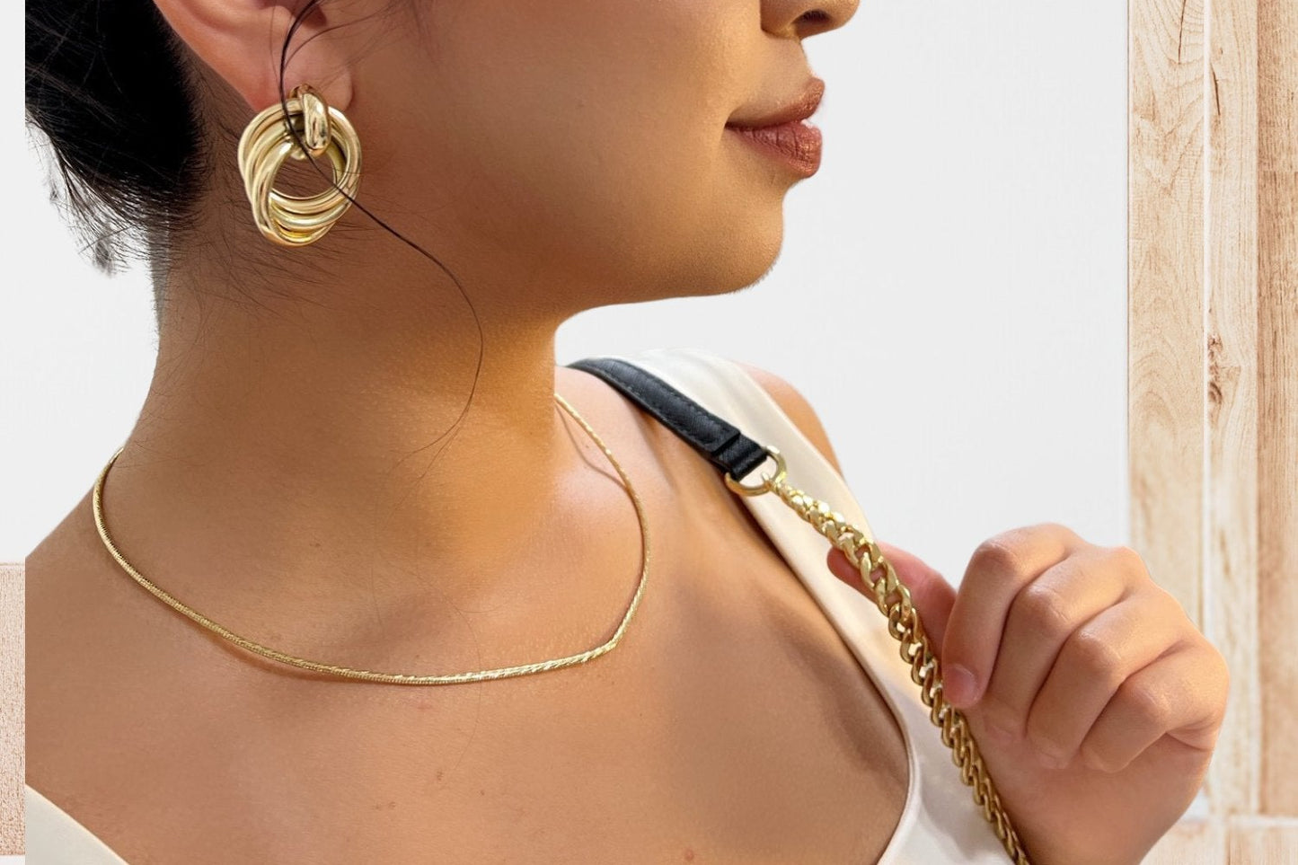 Chloe Gold Chain choker - Bonic ZegridChloe Gold Chain chokerBonic Zegrid